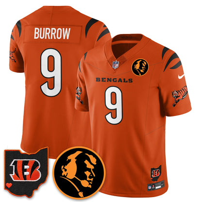 CIN Vapor Limited Jersey - John Madđen Patch - All Stitched