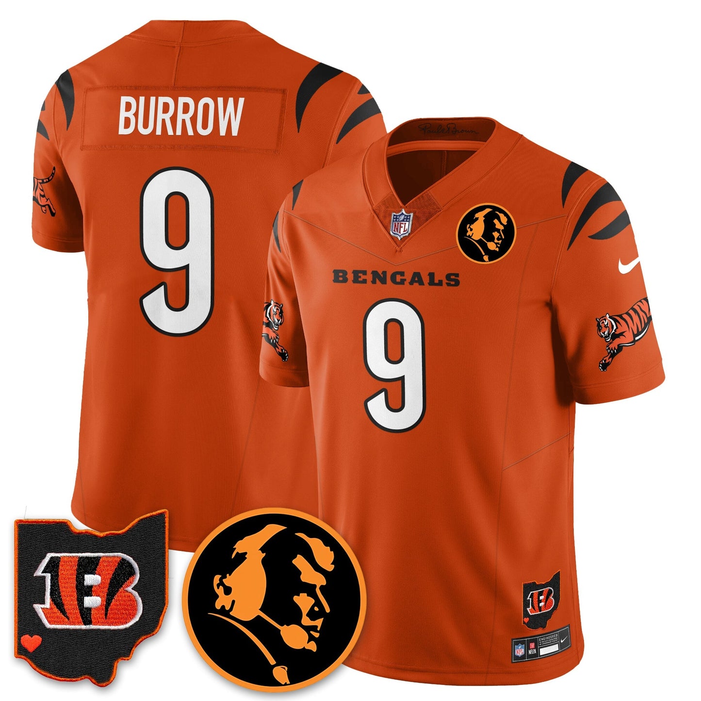 CIN Vapor Limited Jersey - John Madden Patch - All Stitched