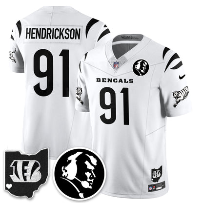 CIN Vapor Limited Jersey - John Madđen Patch - All Stitched