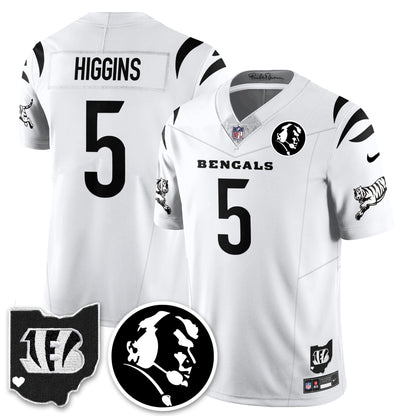 CIN Vapor Limited Jersey - John Madđen Patch - All Stitched