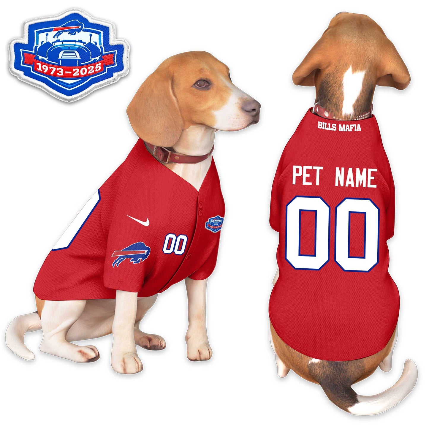 BUF “Rivalries” Pet Coat