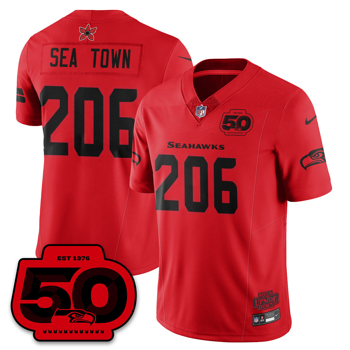 SEA 'Stranger Things Edition' Vapor Limited Jersey - All Stitched