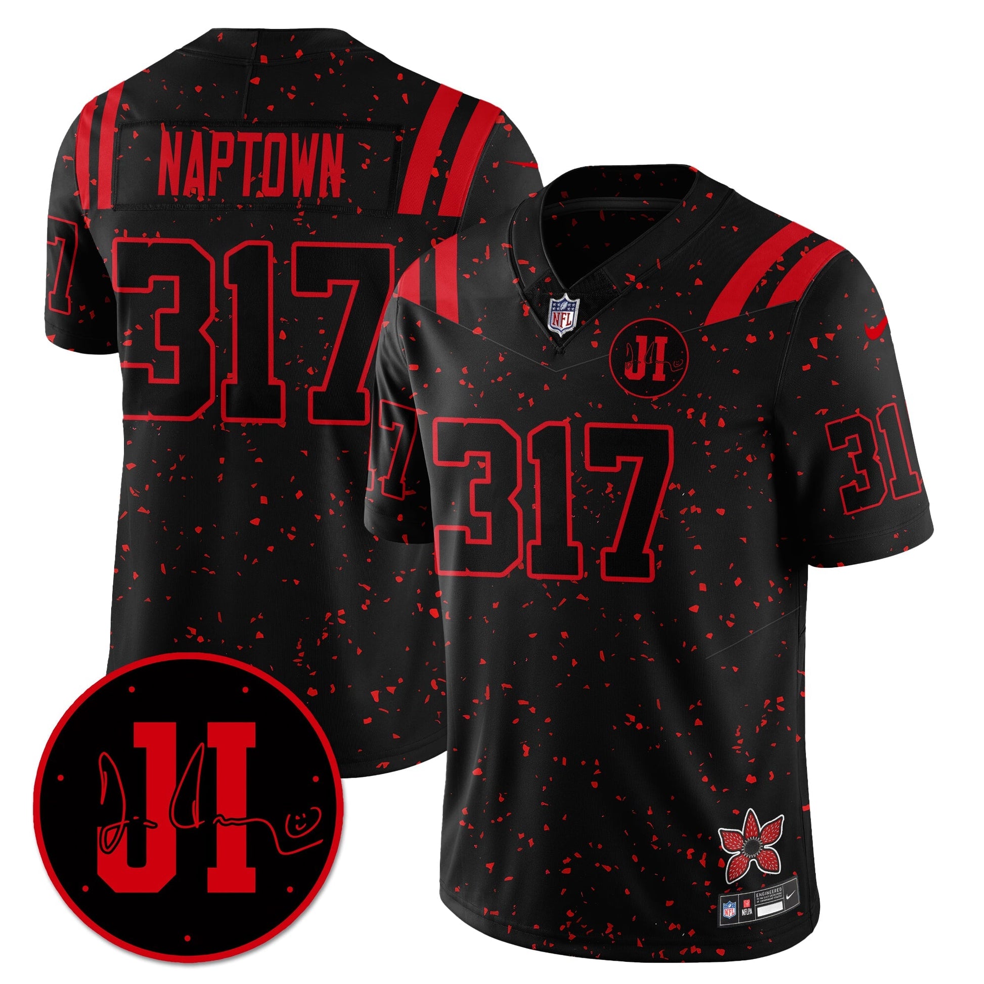 IND 'Stranger Things Edition' Vapor Limited Jersey - All Stitched