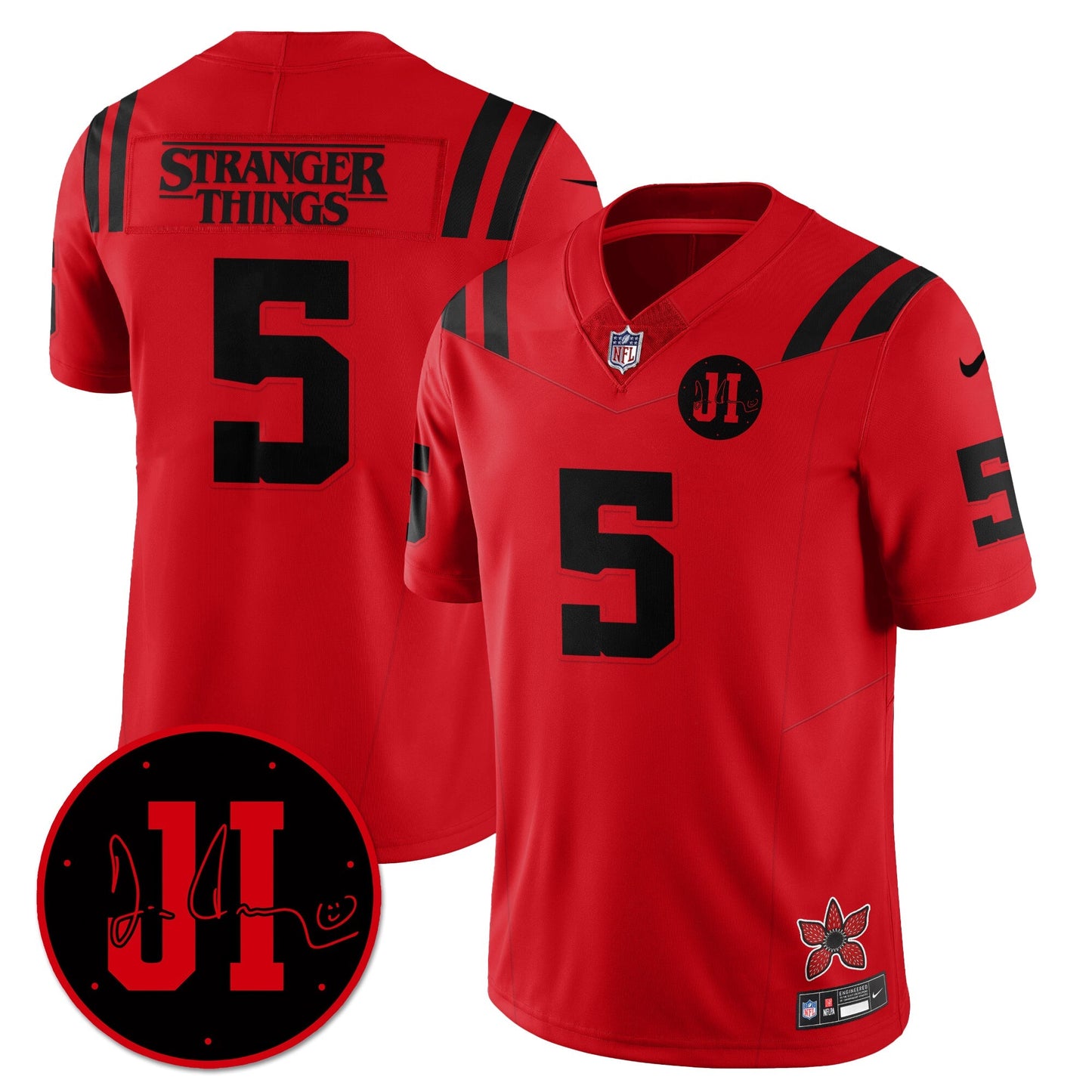 IND 'Stranger Things Edition' Vapor Limited Jersey - All Stitched