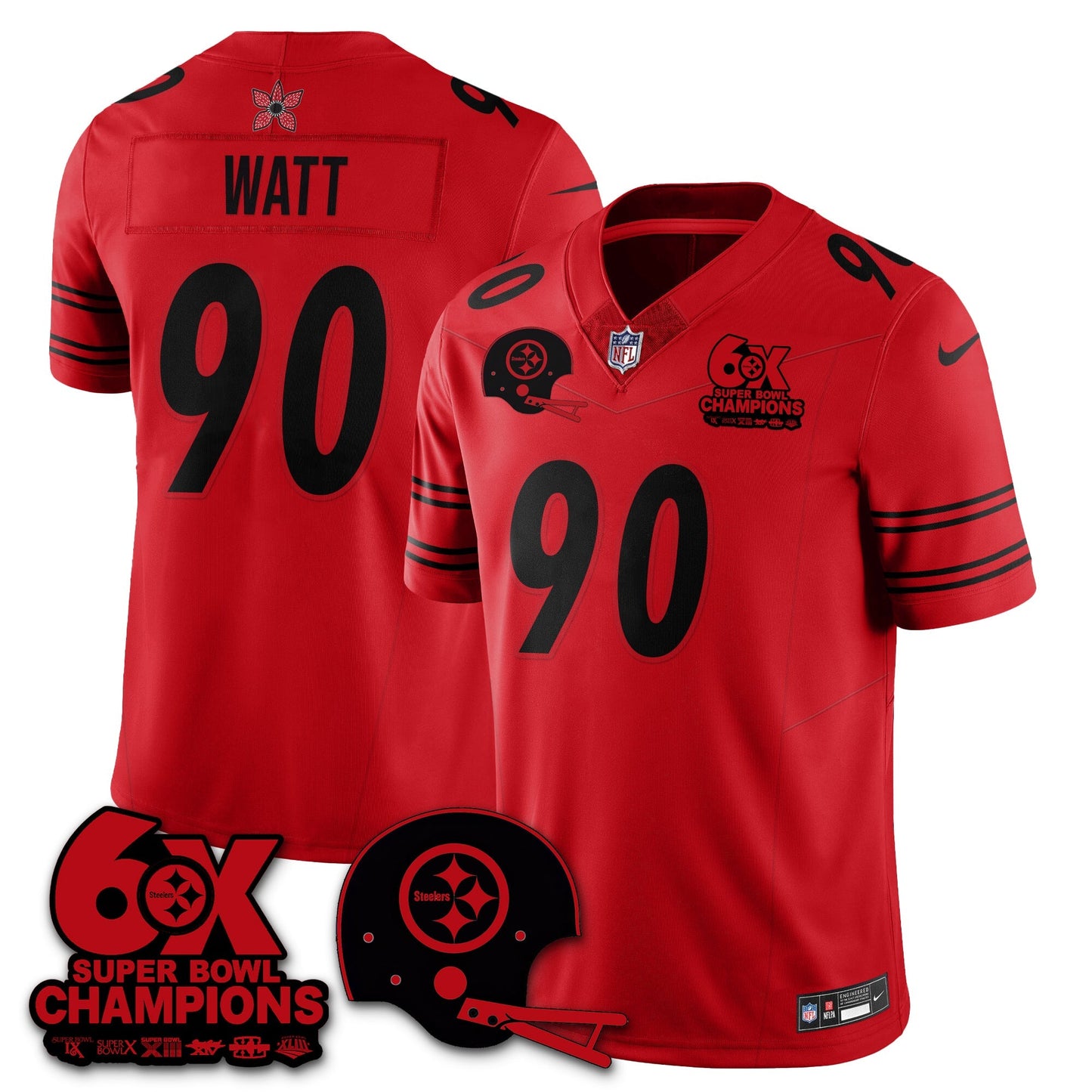 PIT 'Stranger Things Edition' Vapor Limited Jersey - All Stitched