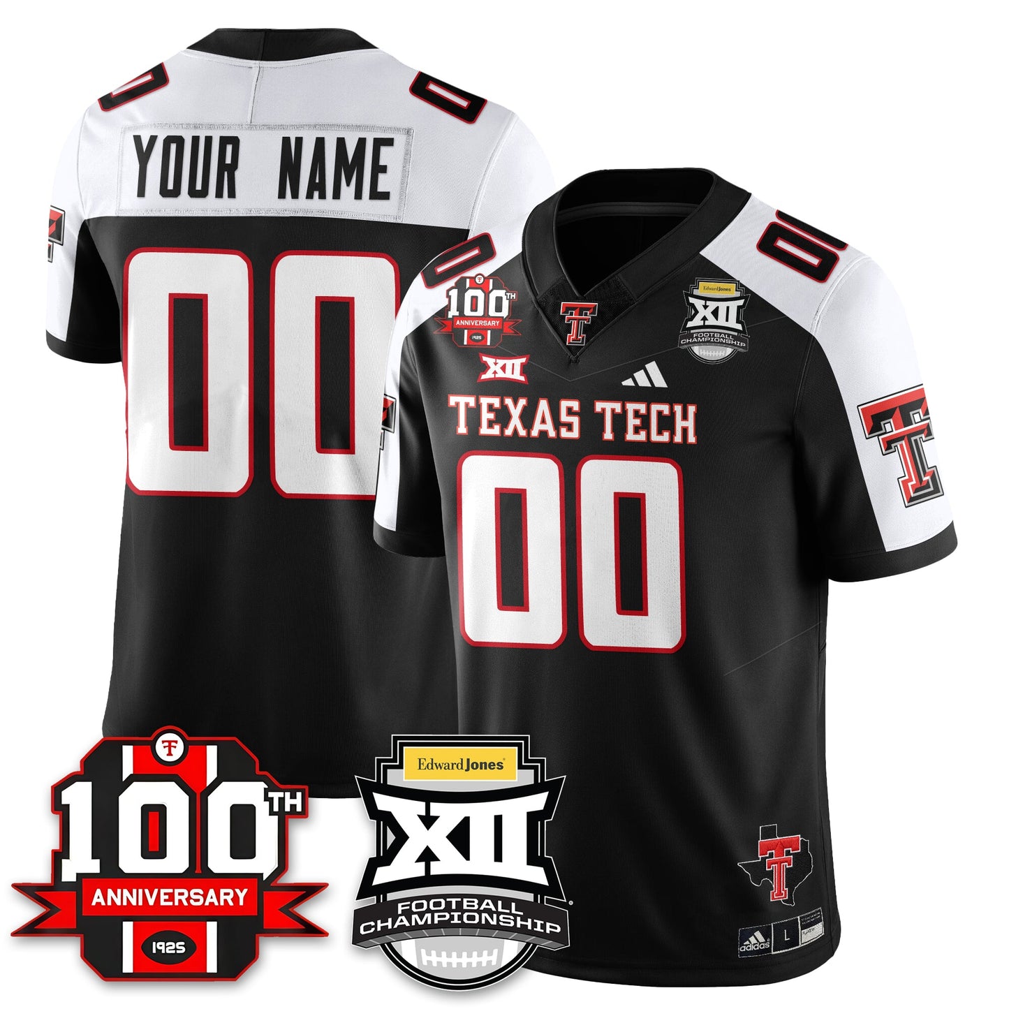 TTRR Football Vapor Limited Jersey - Edward Jones Champions - All Stitched