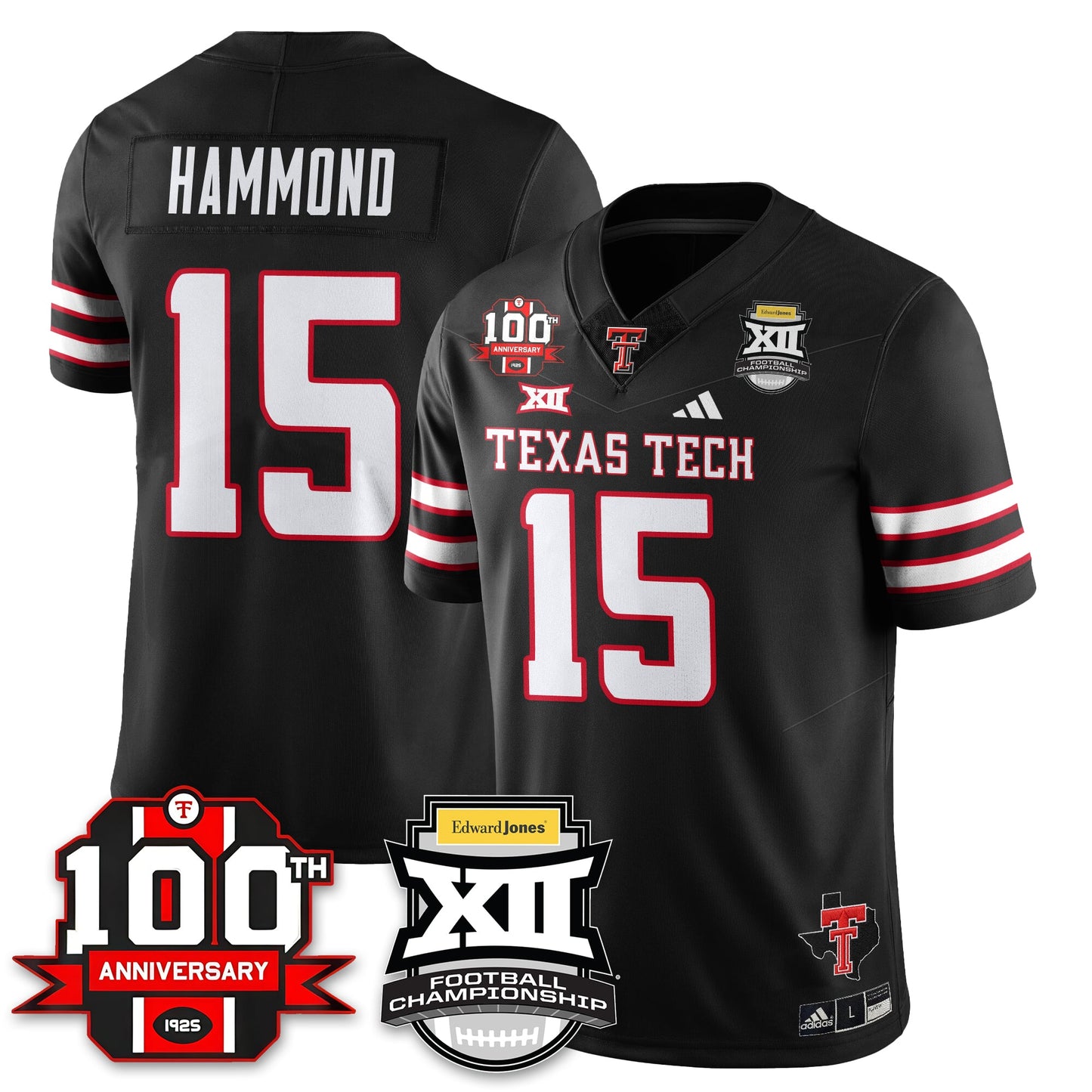 TTRR Football Vapor Limited Jersey - Edward Jones Champions - All Stitched