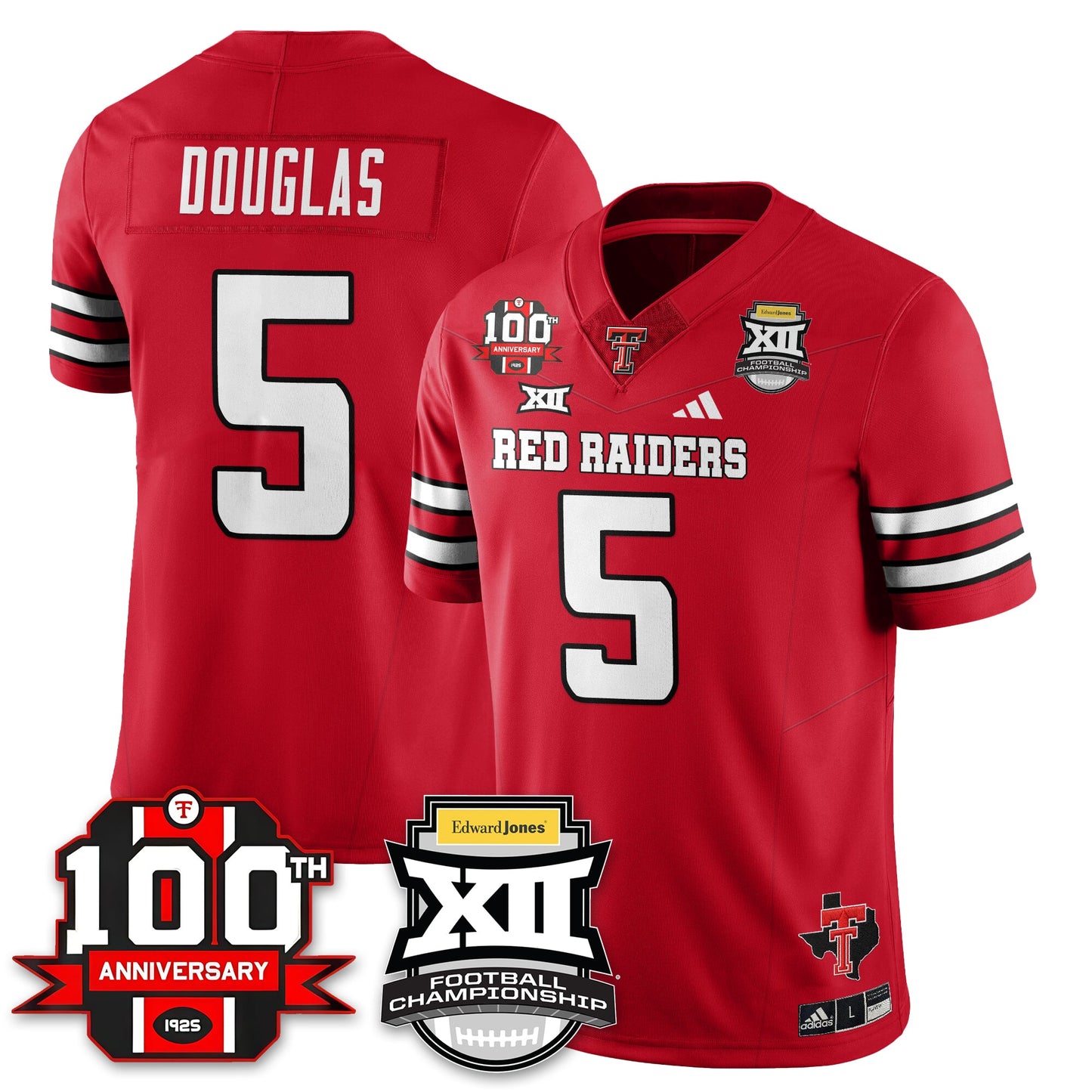 TTRR Football Vapor Limited Jersey - Edward Jones Champions - All Stitched