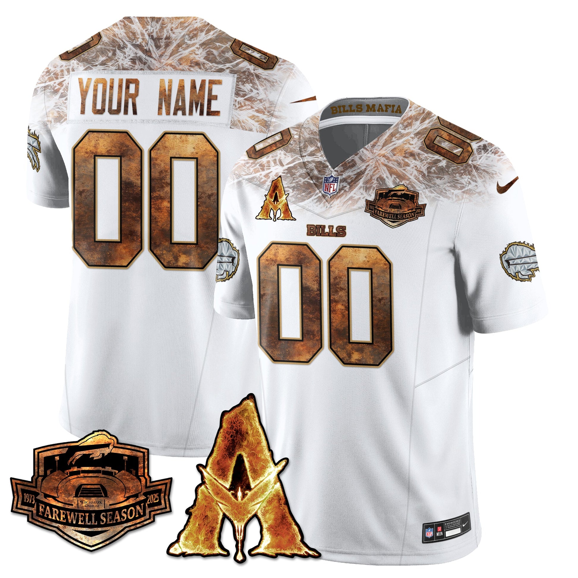 BUF x Avatar 3 Fire and Ash Jersey V2 - Stitched