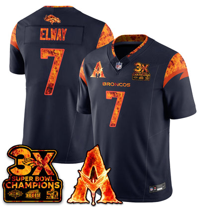 DEN x Avatar 3 Fire and Ash Jersey - All Stitched