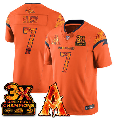 DEN x Avatar 3 Fire and Ash Jersey - All Stitched