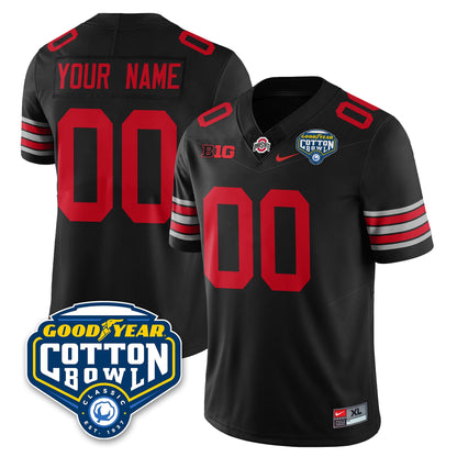 Ohio State Buckeyes Football Vapor Limited Custom Jersey - Cotton Bowl - All Stitched