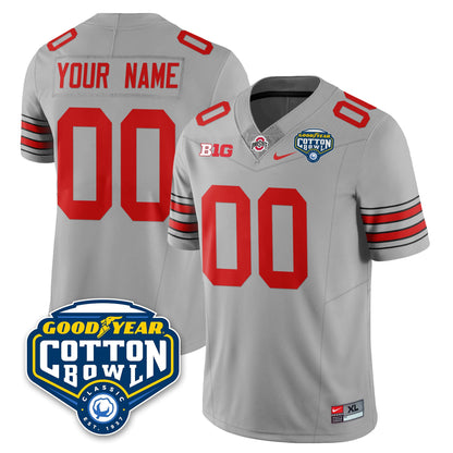 Ohio State Buckeyes Football Vapor Limited Custom Jersey - Cotton Bowl - All Stitched