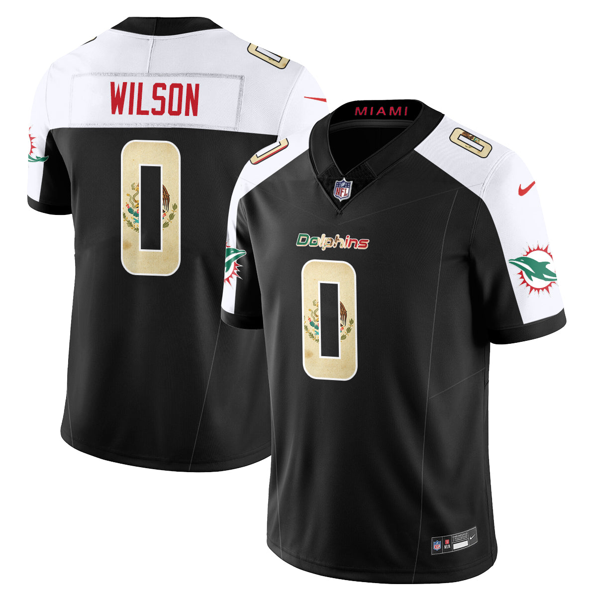 MIA Mexico Vapor Limited Jersey - All Stitched