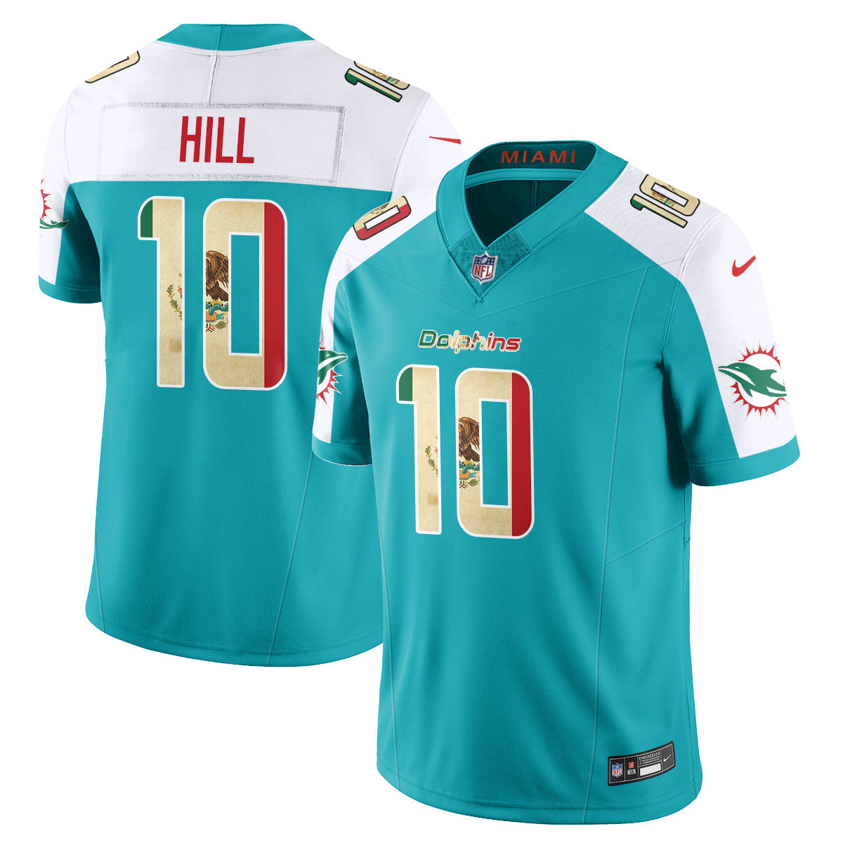 MIA Mexico Vapor Limited Jersey - All Stitched