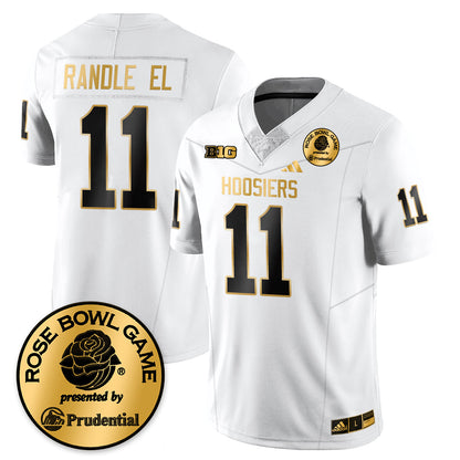 Indiana H Vapor Limited Football Gold Jersey - Rose Bowl - All Stitched