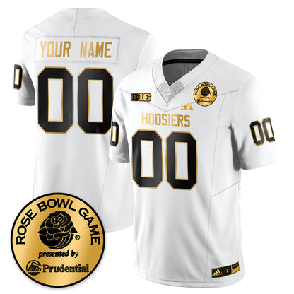 Indiana H Vapor Limited Football Gold Jersey - Rose Bowl - All Stitched