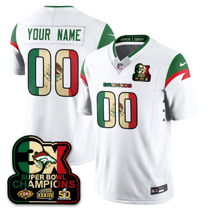DEN Mexico Vapor Limited Jersey - All Stitched