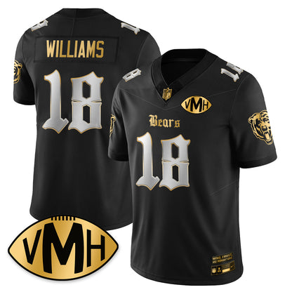 CHI VMH Tribute Patch Vapor Limited Gold Jersey - All Stitched