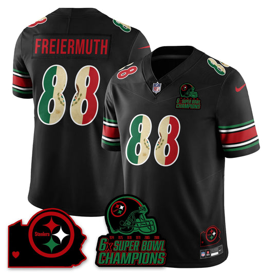 PIT 6-Time Champions Mexico Vapor Limited Jersey - All Stitched