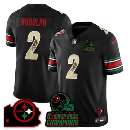 PIT 6-Time Champions Mexico Vapor Limited Jersey - All Stitched