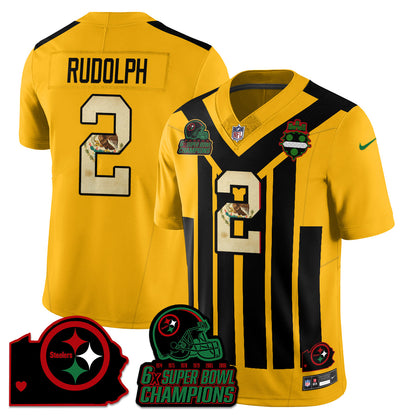 PIT 6-Time Champions Mexico Vapor Limited Jersey - All Stitched