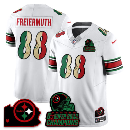 PIT 6-Time Champions Mexico Vapor Limited Jersey - All Stitched