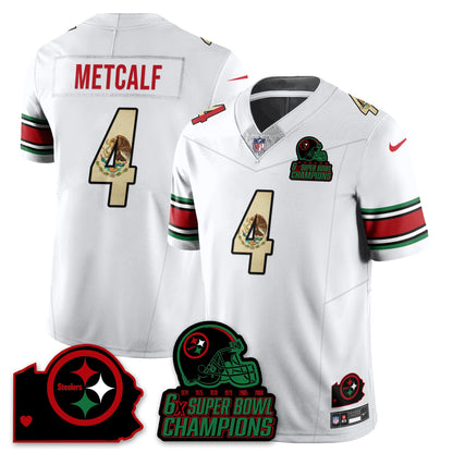 PIT 6-Time Champions Mexico Vapor Limited Jersey - All Stitched