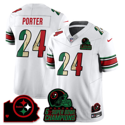 PIT 6-Time Champions Mexico Vapor Limited Jersey - All Stitched