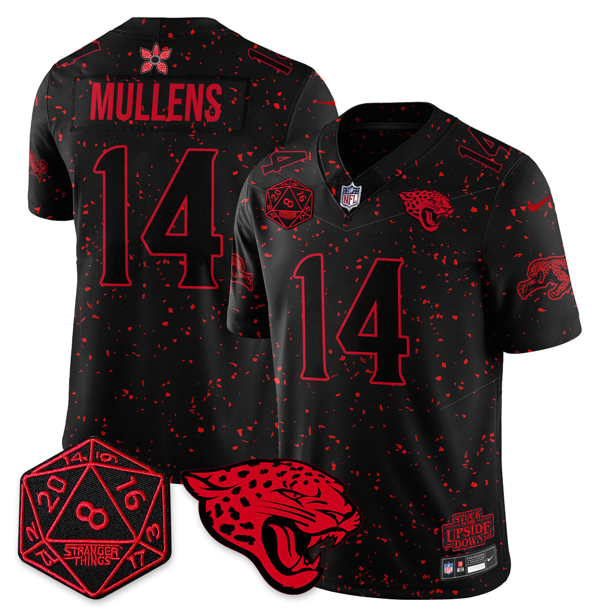 DET 'Stranger Things Edition' Vapor Limited Jersey - All Stitched