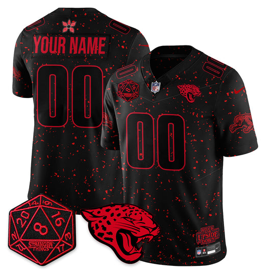 DET 'Stranger Things Edition' Vapor Limited Custom Jersey - All Stitched