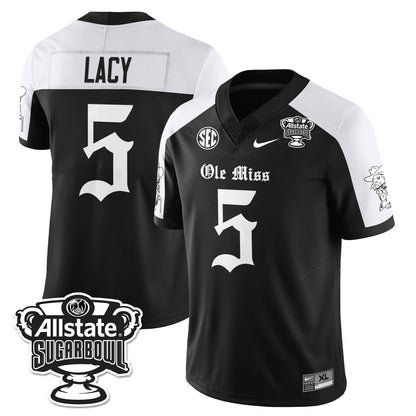 OMR 2025 Sugar Bowl Gothic Vapor Limited Football Jersey - All Stitched
