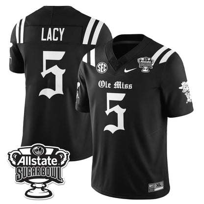 OMR 2025 Sugar Bowl Gothic Vapor Limited Football Jersey - All Stitched