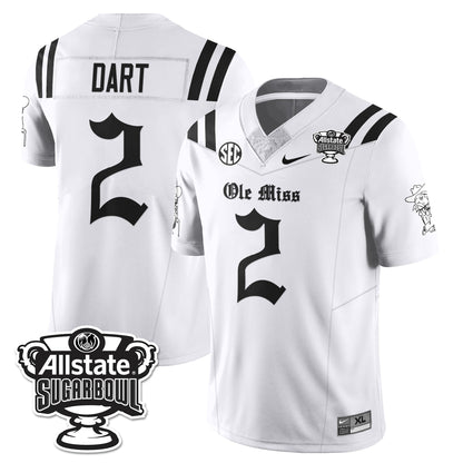 OMR 2025 Sugar Bowl Gothic Vapor Limited Football Jersey - All Stitched