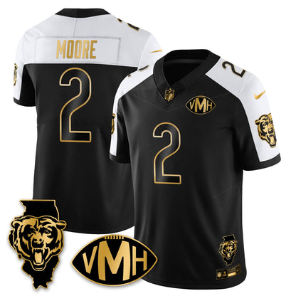 CHI Honor Virginia Halas McCaskey Vapor Limited Jersey - All Stitched