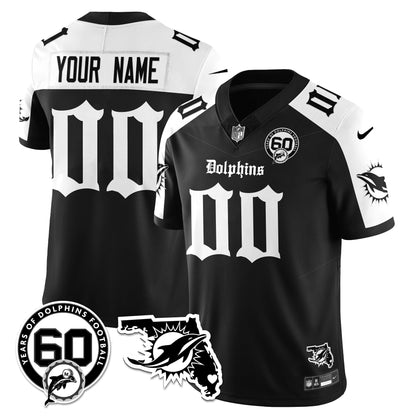 MIA 60th Season Gothic Vapor Limited Jersey - All Stitched