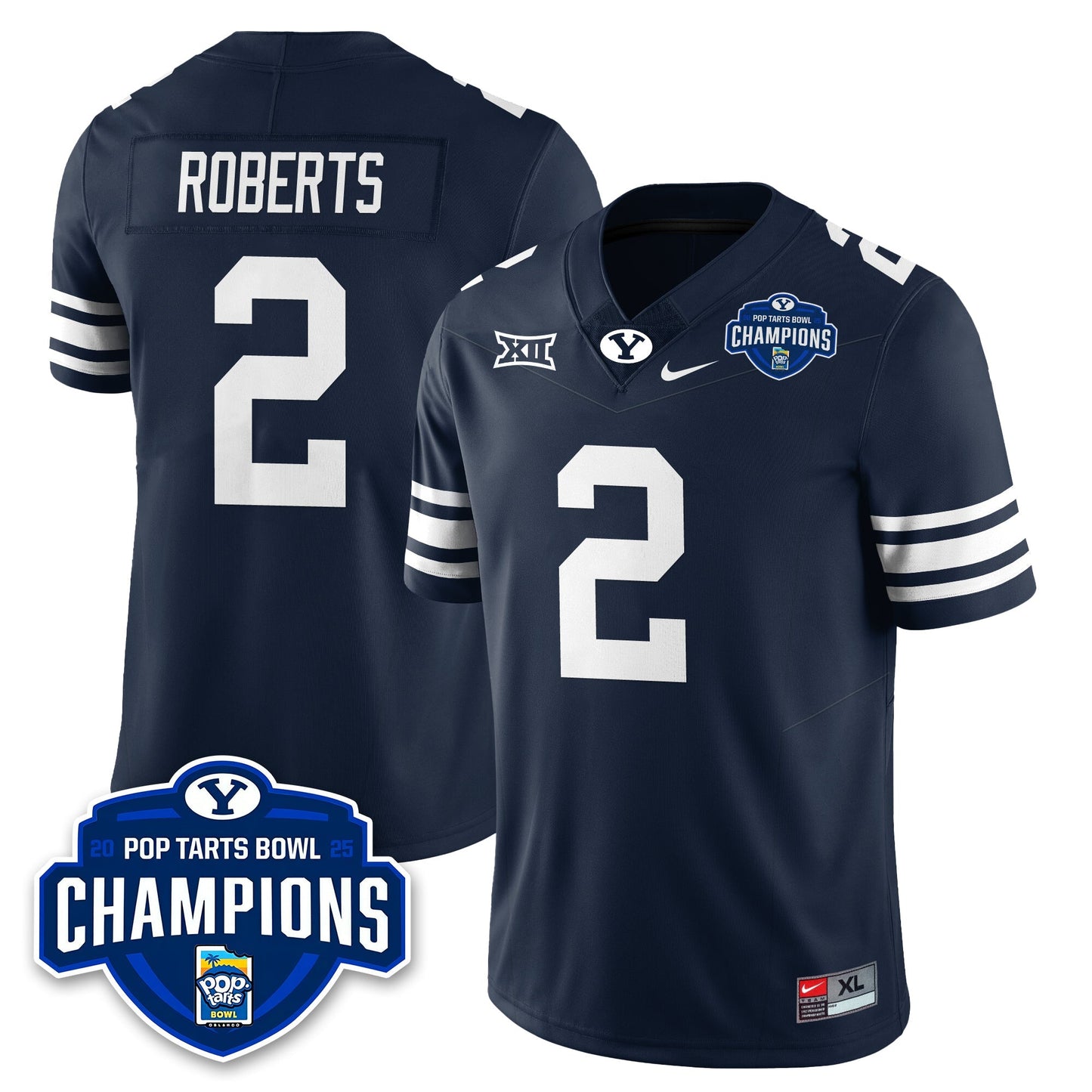 BCS Football 2025 Pop-Tarts Bowl Champions Jersey - All Stitched