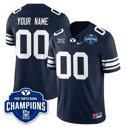 BYU Cougars Football 2025 Pop-Tarts Bowl Champions Jersey - All Stitched