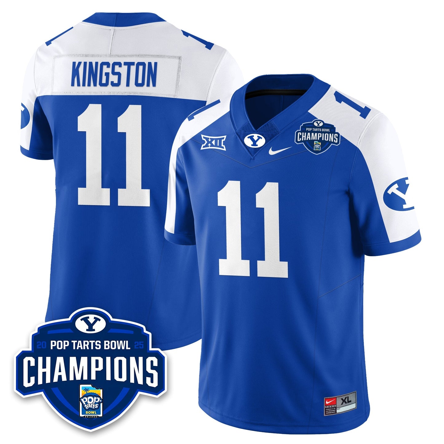 BCS Football 2025 Pop-Tarts Bowl Champions Jersey - All Stitched