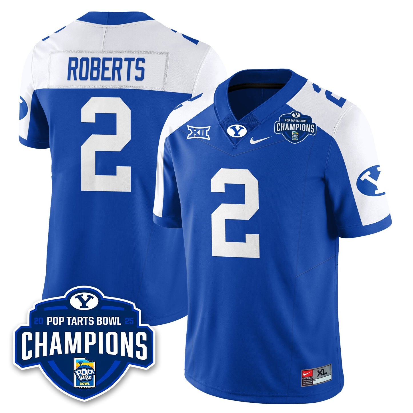 BCS Football 2025 Pop-Tarts Bowl Champions Jersey - All Stitched