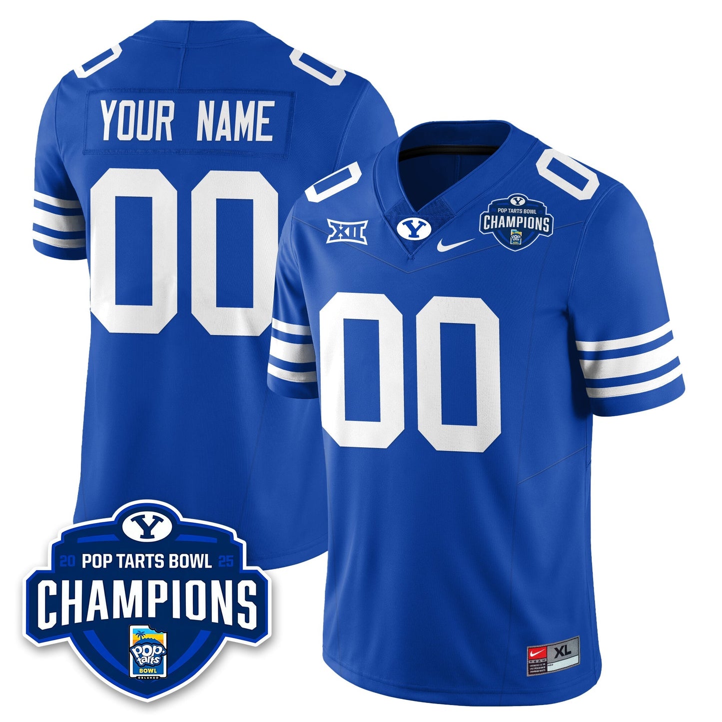 BCS Football 2025 Pop-Tarts Bowl Champions Jersey - All Stitched