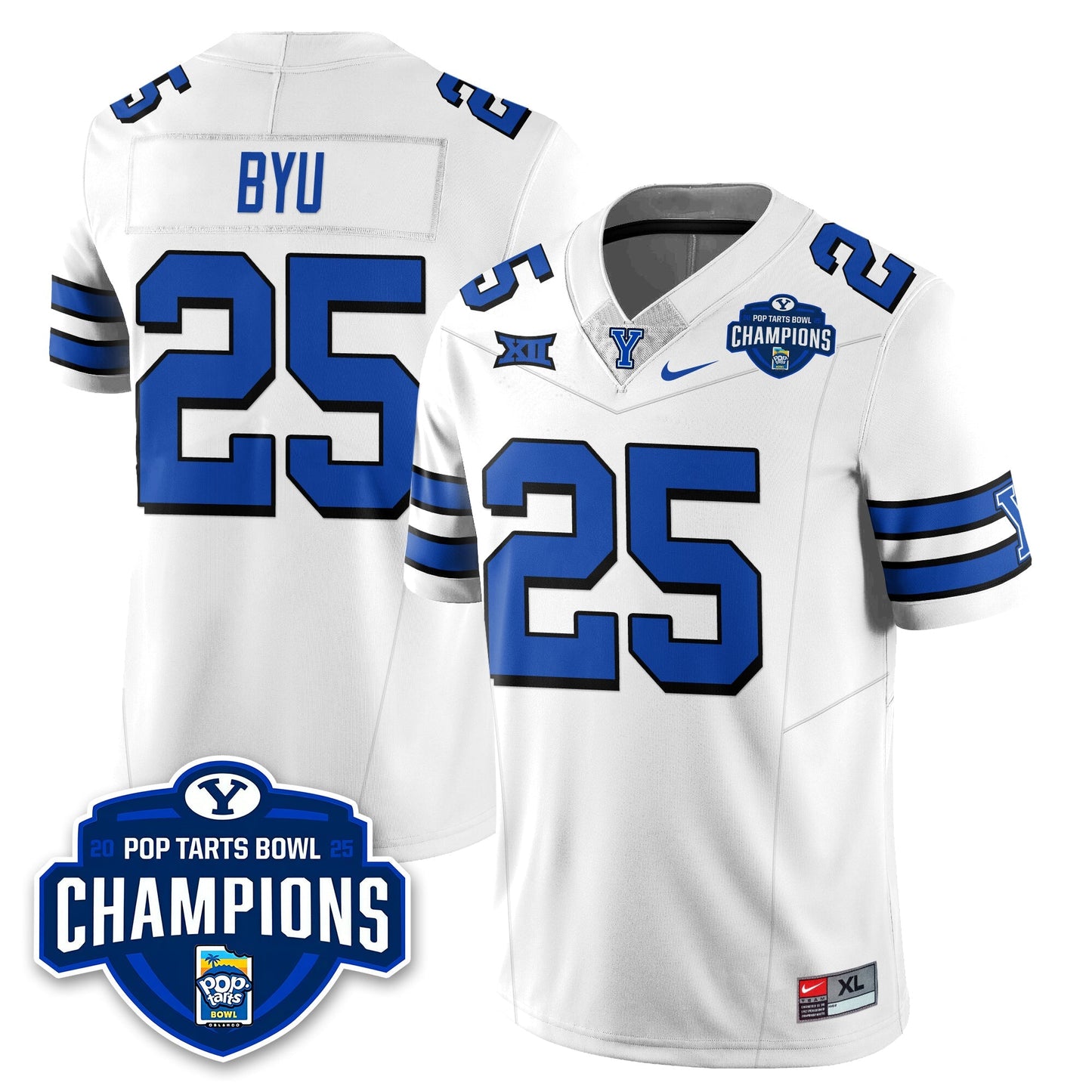 BCS Football 2025 Pop-Tarts Bowl Champions Jersey - All Stitched