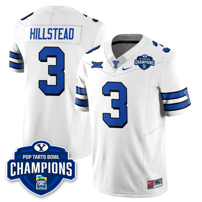 BYU Cougars Football 2025 Pop-Tarts Bowl Champions Jersey - All Stitched