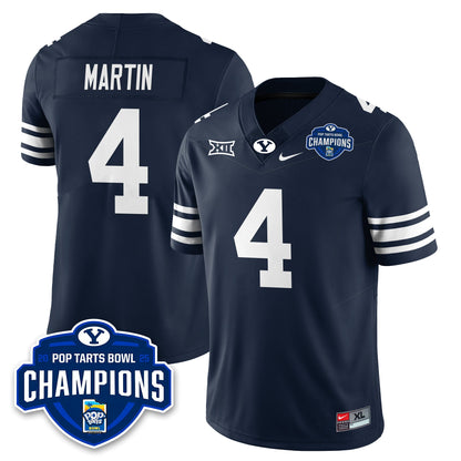 BYU Cougars Football 2025 Pop-Tarts Bowl Champions Jersey - All Stitched