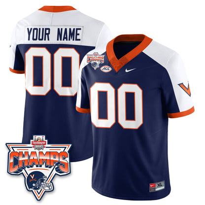 VC Football 2025 TaxSlayer Gator Bowl Champions Custom Jersey - All Stitched