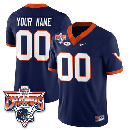 VC Football 2025 TaxSlayer Gator Bowl Champions Custom Jersey - All Stitched