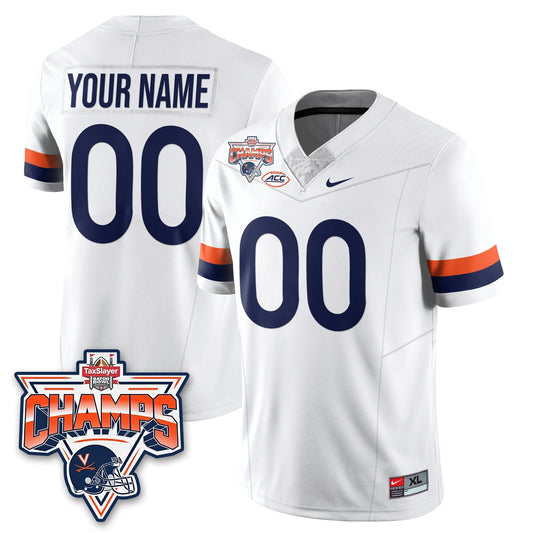 VC Football 2025 TaxSlayer Gator Bowl Champions Custom Jersey - Stitched