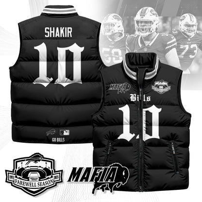 BUF Gothic Farewell Highmark Unisex Puffer Vest