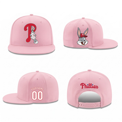 PHI x Bunny Personalized Snapback Cap - Printed