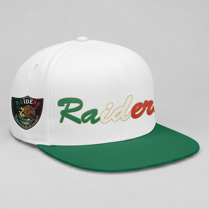 Las Vegas Raiders Mexico Edition Personalized Snapback Cap - Printed